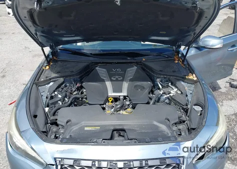 2018 Infiniti Q50 3.0T Luxe from USA, damaged, VIN JN1EV7APXJM365505